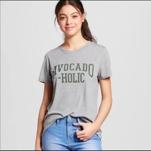 Women's Avocado-Holic Short Sleeve Crew Neck Tee